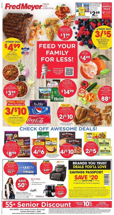 Fred Meyer Weekly Ad Flyer October 28 to November 3