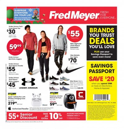 Fred Meyer Weekly Ad Flyer October 28 to November 3