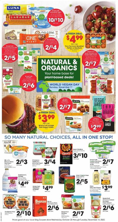 King Soopers (CO, WY) Weekly Ad Flyer October 28 to November 10
