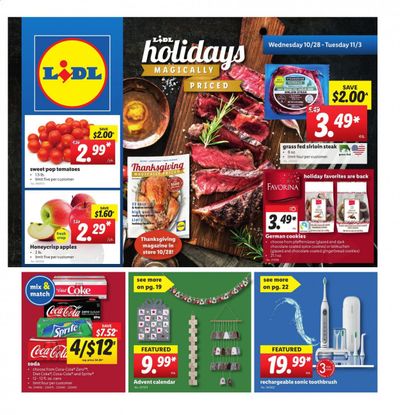 Lidl Weekly Ad Flyer October 28 to November 3