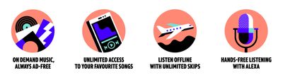 3 Months FREE of Amazon Music Unlimited