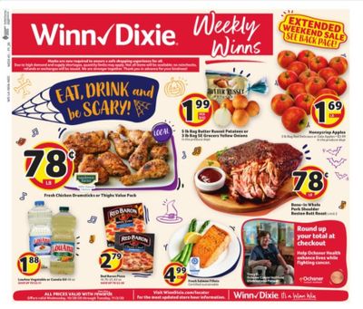 Winn Dixie (AL, FL, GA, LA, MS) Weekly Ad Flyer October 28 to November 3