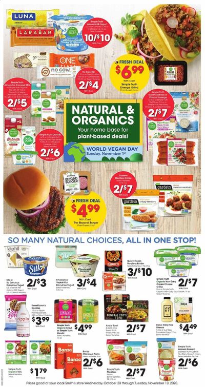 Smith's (AZ, ID, MT, NM, NV, UT, WY) Weekly Ad Flyer October 28 to November 10