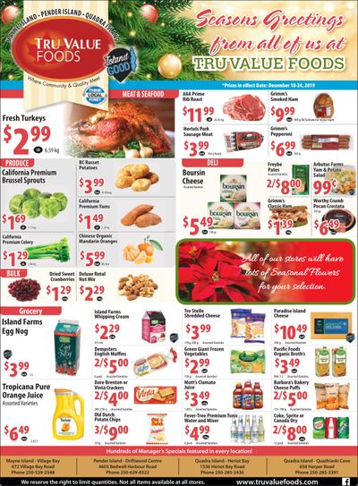 Tru Value Foods Flyer December 18 to 24