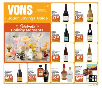Vons (CA, NV) Weekly Ad Flyer October 28 to November 26