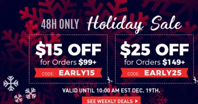 123Ink Canada Holiday Sale: Save $15 – $25 Off Your Order + More Deals