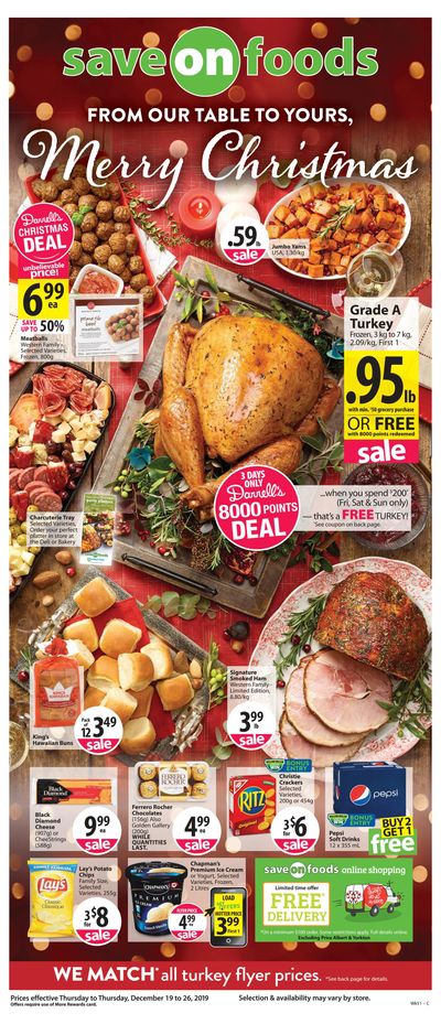 Save on Foods (SK) Flyer December 19 to 26