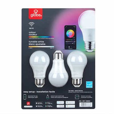 Globe Electric LED A19 Wi-Fi Smart Bulb On Sale for $26.99 (Save $6.00) at Costco Canada Globe Electric LED A19 Wi-Fi Smart Bulb On Sale for $26.99 (Save $6.00) at Costco Canada