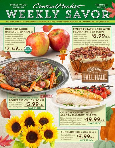 Central Market (TX) Weekly Ad Flyer October 28 to November 3