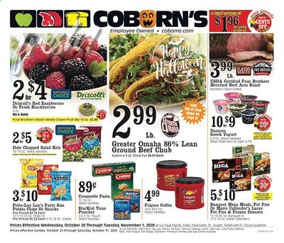 Coborn's (MN, SD) Weekly Ad Flyer October 28 to November 1