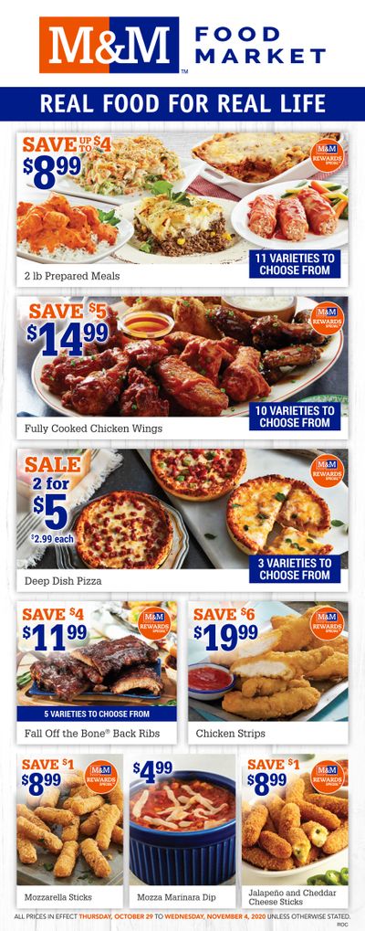 M&M Food Market (SK, MB, NS, NB) Flyer October 29 to November 4