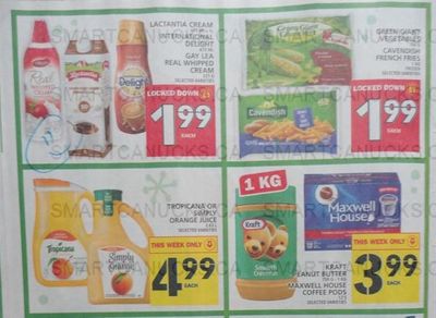 Food Basics Ontario: Gay Lea Real Whipped Cream 99 Cents After Coupon