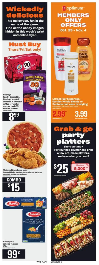 Loblaws City Market (West) Flyer October 29 to November 4