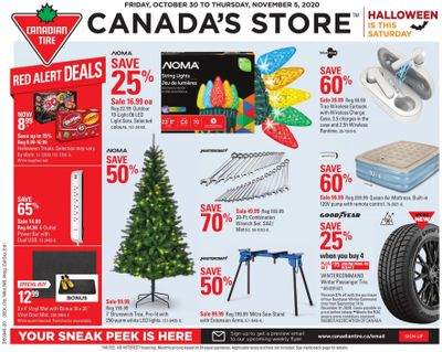 Canadian Tire (ON) Flyer October 30 to November 5