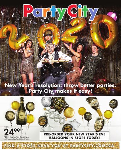 Party City Flyer December 18 to 31