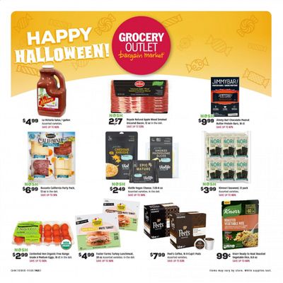 Grocery Outlet Weekly Ad Flyer October 28 to November 3