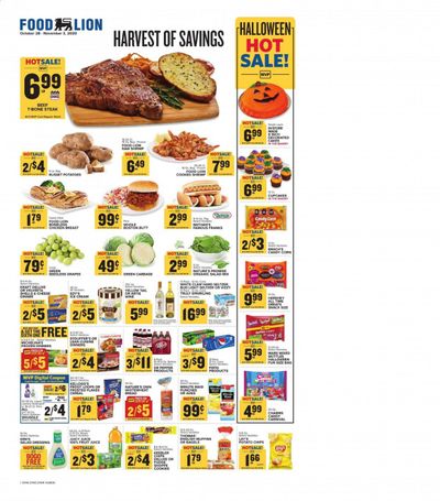 Food Lion (VA) Weekly Ad Flyer October 28 to November 3