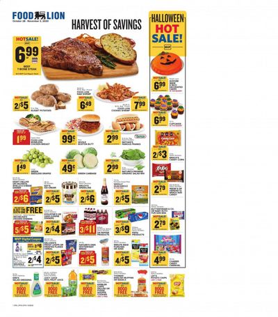 Food Lion (PA) Weekly Ad Flyer October 28 to November 3