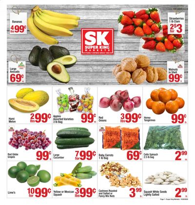 Super King Markets (CA) Weekly Ad Flyer October 28 to November 3