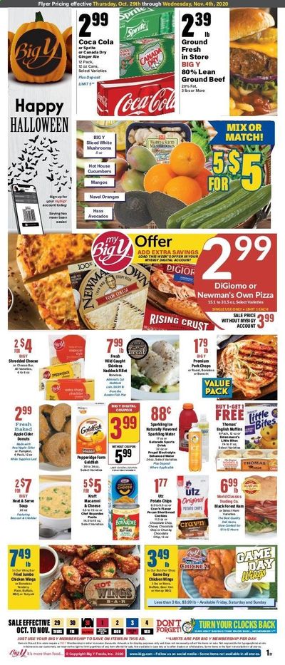 Big Y (MA) Weekly Ad Flyer October 29 to November 4