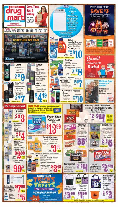 Discount Drug Mart (OH) Weekly Ad Flyer October 28 to November 3
