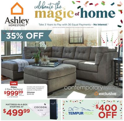 Ashley HomeStore (West) Flyer October 27 to November 12