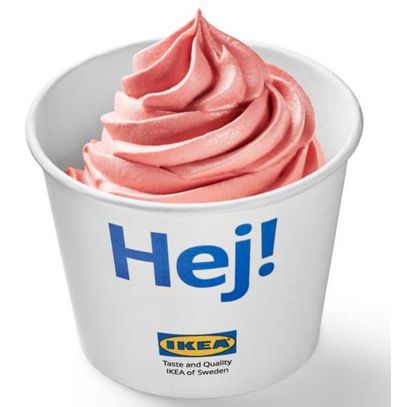 IKEA Canada NEW Strawberry Vegan Frozen Treat for Only $1