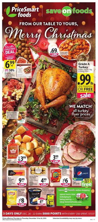 PriceSmart Foods Flyer December 19 to 26