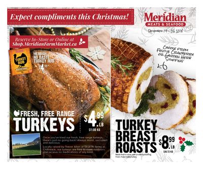 Meridian Meats and Seafood Flyer December 19 to 25