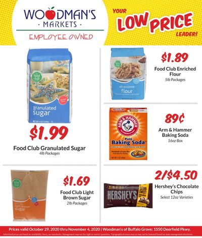 Woodman's Markets (IL, WI) Weekly Ad Flyer October 29 to November 4