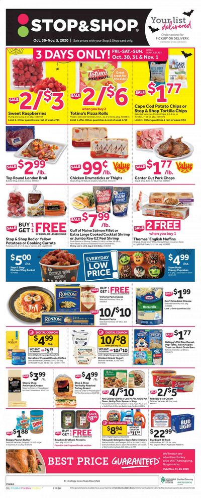 Stop & Shop (CT) Weekly Ad Flyer October 30 to November 5