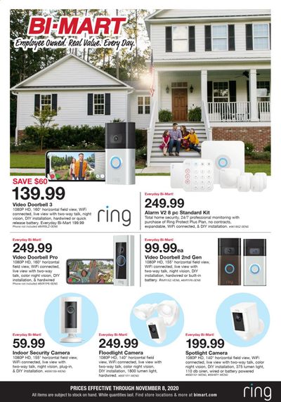 Bi-Mart Weekly Ad Flyer October 29 to November 8