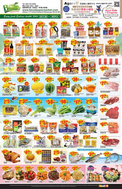 Btrust Supermarket (Mississauga) Flyer October 30 to November 5