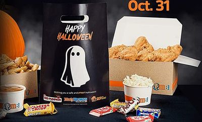 Free bag of Nestlé Halloween Minis at Mary Brown's