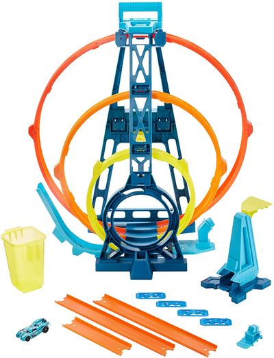 Hot Wheels Track Builder Unlimited Triple Loop Kit On Sale for $ 19.97 (Save $ 25.02) at Amazon Canada Hot Wheels Track Builder Unlimited Triple Loop Kit On Sale for $ 19.97 (Save $ 25.02) at Amazon Canada