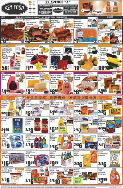 Key Food (NY) Weekly Ad Flyer October 30 to November 5