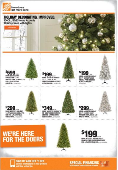 The Home Depot Weekly Ad Flyer October 29 to November 5