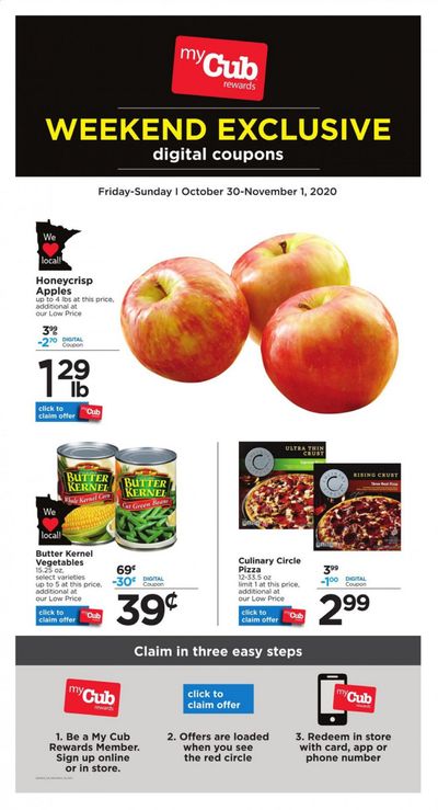 Cub Foods Weekly Ad Flyer October 30 to November 1