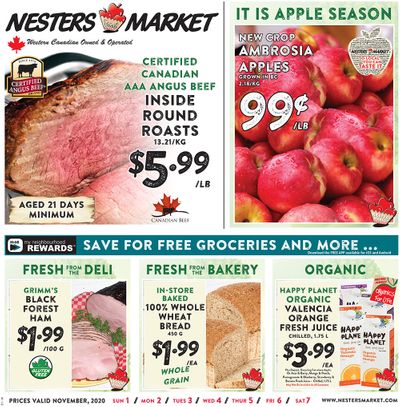 Nesters Market Flyer November 1 to 7