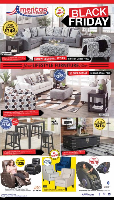 American Furniture Warehouse (TX) Weekly Ad Flyer November 1 to November 7
