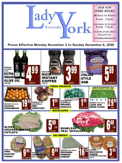 Lady York Foods Flyer November 2 to 8