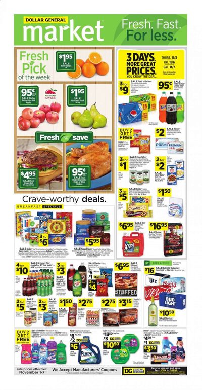 Dollar General (LA) Weekly Ad Flyer November 1 to November 7 Dollar General (LA) Weekly Ad Flyer November 1 to November 7