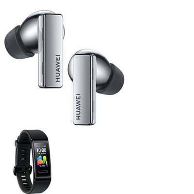 Huawei FreeBuds Pro In-Ear Headphones with Band 4 Pro Fitness Tracker (Black) On Sale for $ 268.00 at Visions Electronics Canada