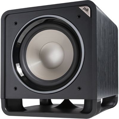 Polk 12" 400 Watt Subwoofer with Power Port Technology - Washed Black Walnut On Sale for $ 347.00 ( Save $ 303.00) at Visions Electronics Canada