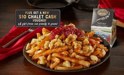 Classic Festive Poutine at Swiss Chalet