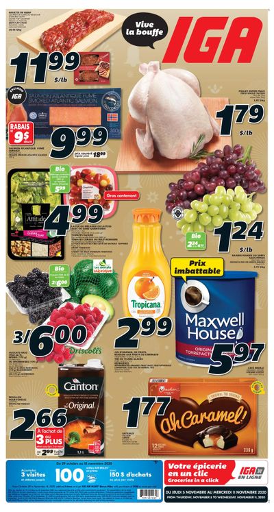 IGA (QC) Flyer November 5 to 11