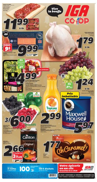 IGA (NB) Flyer November 5 to 11