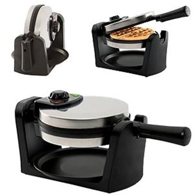 Gravitti  Stainless Steel Rotary Belgian Waffle  Maker on Sale for $29.97 (Save $40.02) at FactoryDirect.ca Canada