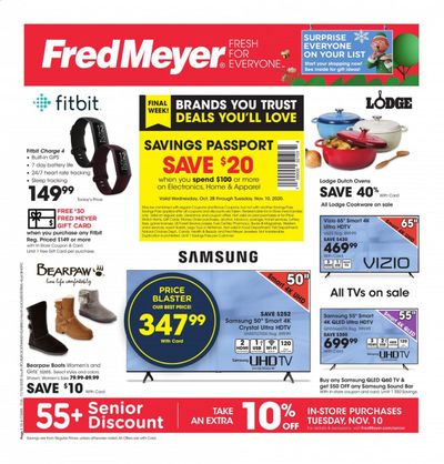 Fred Meyer Weekly Ad Flyer November 4 to November 10