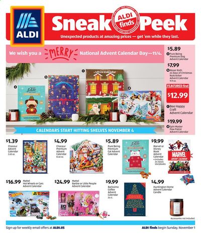 ALDI (NH) Weekly Ad Flyer November 1 to November 7